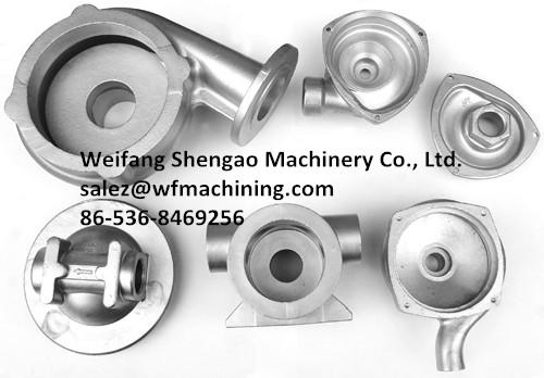 China Foundry Lost Wax Casting Valve Parts with SGS Certified